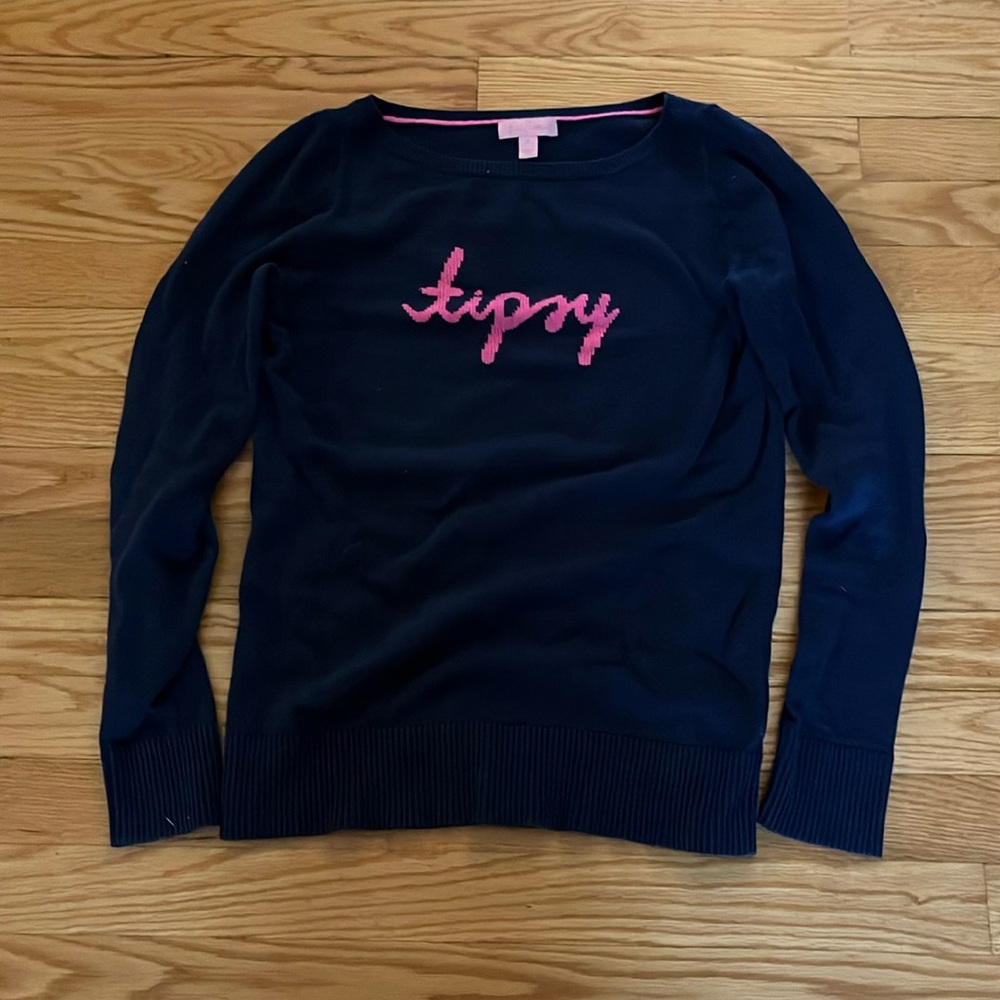 Women’s navy blue Lilly Pulitzer sweater